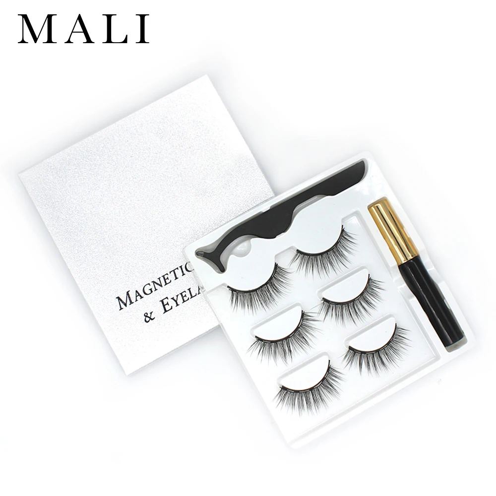 3 пары магнитные ресницы для наращивания|Магнитные ресницы| |