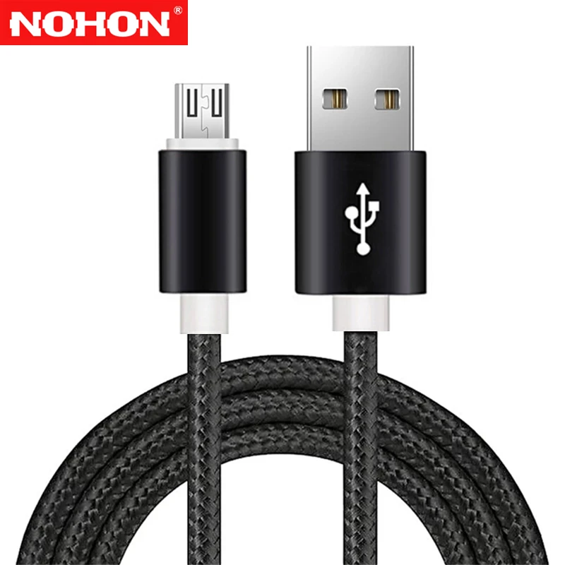 Micro USB зарядный кабель 1 м 2 3 для Samsung S7 Note Edge A5 C5 C8 Xiaomi 4 Redmi 7 6 5 быстрое зарядное