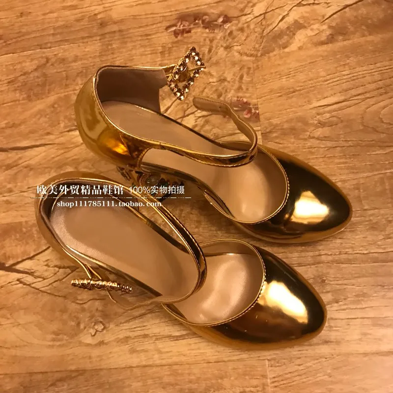 Туфли-лодочки с украшением в виде кристаллов женская обувь для вечеринок