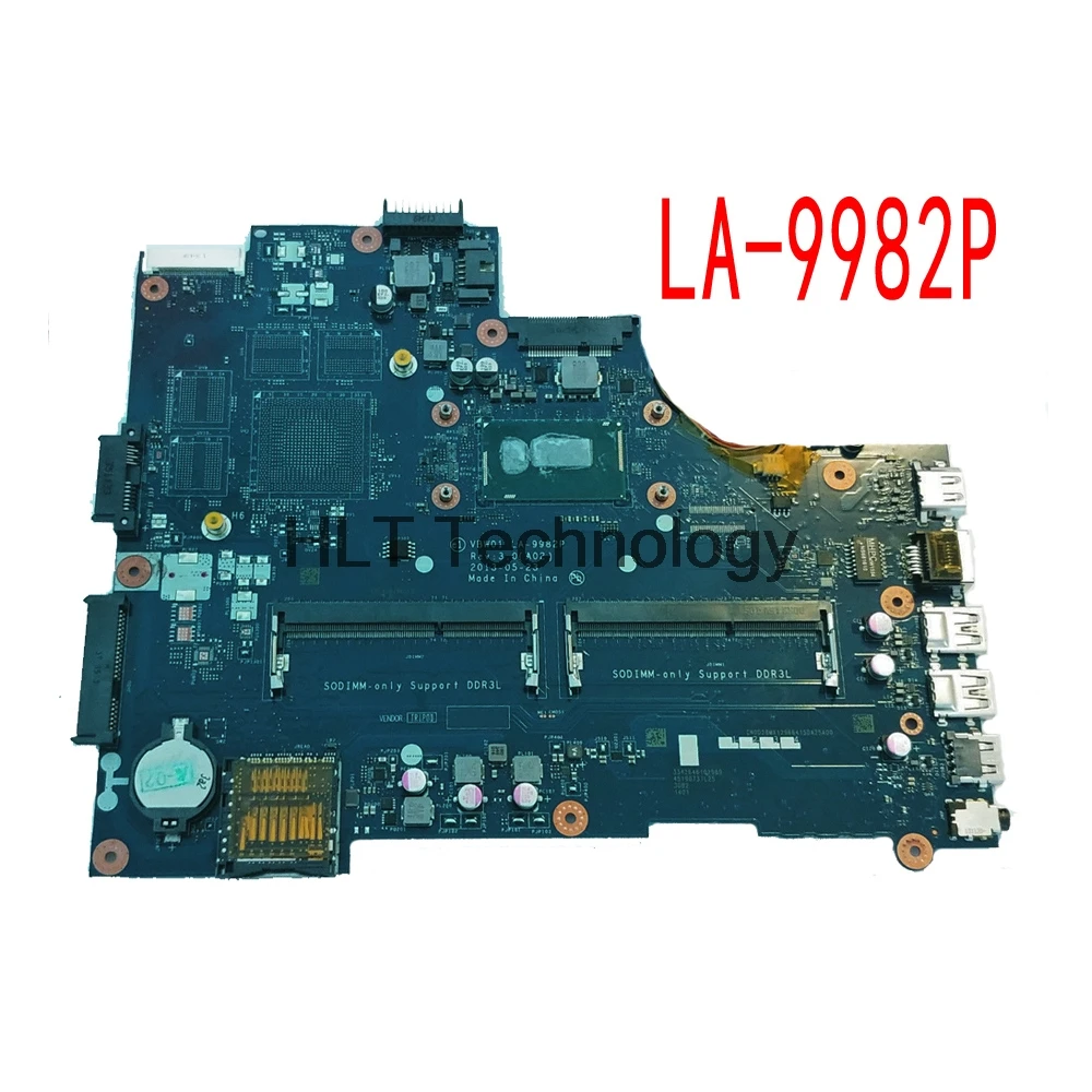 Материнская плата для ноутбука Dell inspiron 15R 3537 5537 LA 9982P CN 000GCY SR170 I5 4200U процессор DDR3L 100%