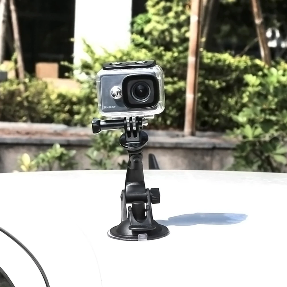 Для GoPro Hero 8 7 5 SJCAM SJ7 Yi 4K H9 Go Pro крепление оконное стекло мини Экшн камера присоска