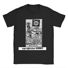 Мужская футболка с картой Таро смерти майора арканы мелодичные рассказы оккультные хлопковые футболки для фитнеса Волшебная императрица топы футболки камисас