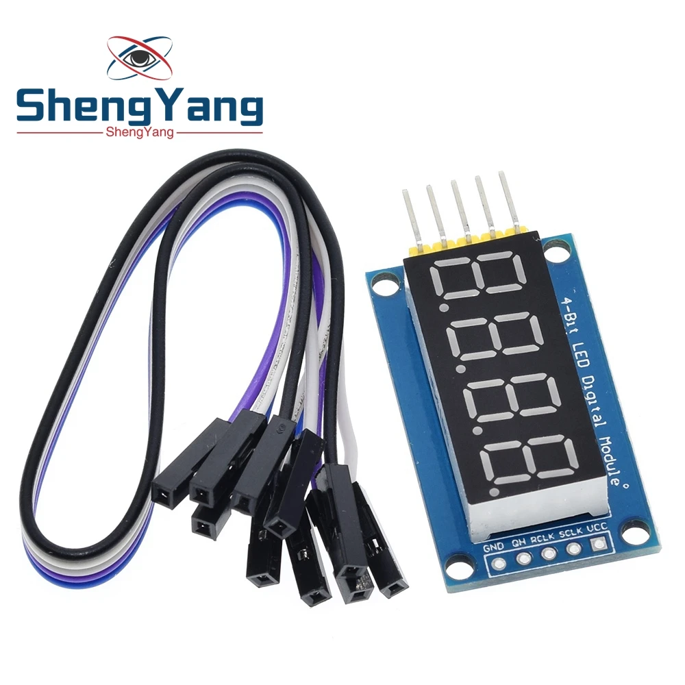 Шэньян 4 бит цифровой светодиодной лампой светодиодный Дисплей модуль четыре