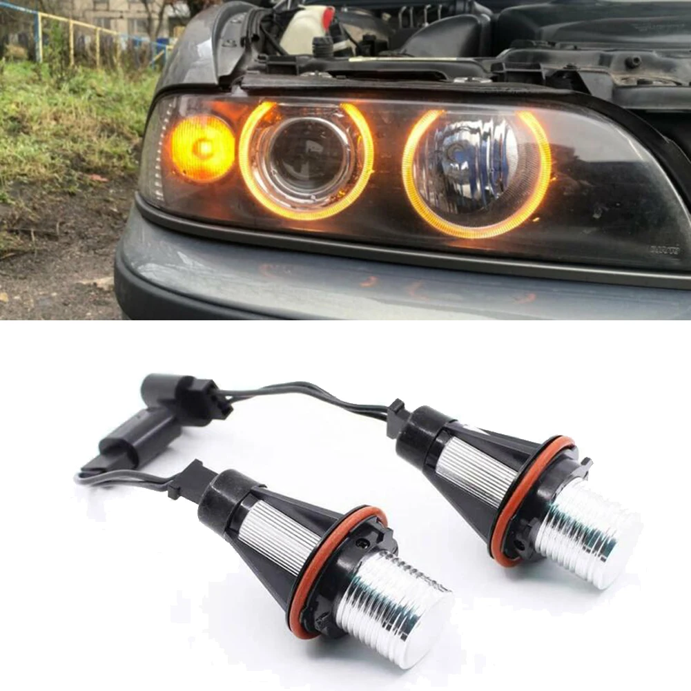

5W LED Angel eyes Accessoires 600LM Amber Marker 4pcs/Set Car Parts Replacement