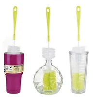 8pcs bottle brush cup unisex baby green brush bottle casual handle cleaning long pink multifunction green brush set