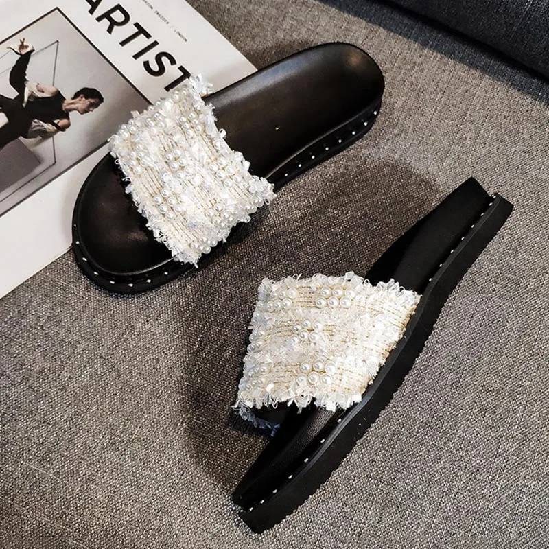 

2021 Fashion Flat Sandals Women Summer Ladies New Flat Sandal Casual Woman Bomian Flip Flop Shoes Slippers Female Footwear Mujer