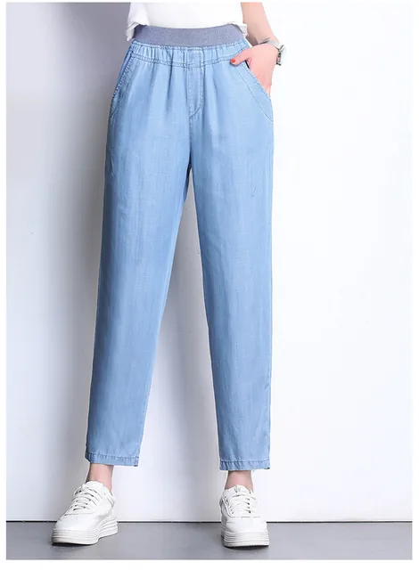 Plus Size Fashion Summer Women Elastic 