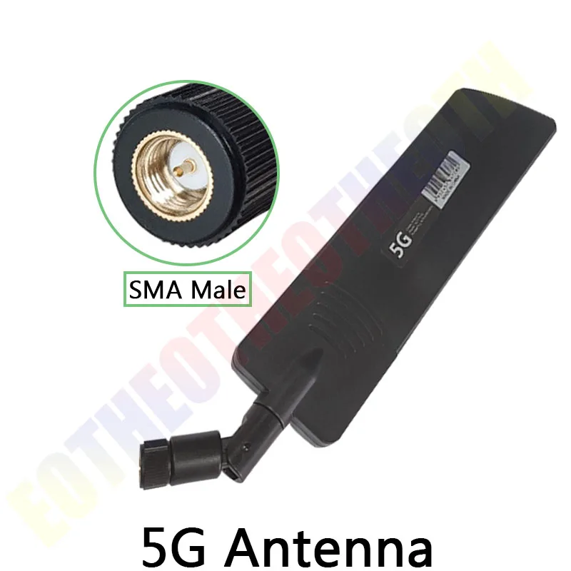 EOTH 1 2PCS 5G wifi 12dbi Antenna PBX ROUTER antena SMA male Connector IOT high-gain signal LTE gsm carro cellular booster modem | Мобильные