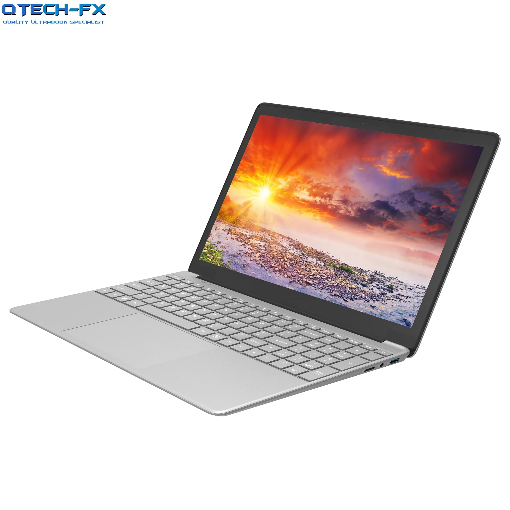 15,6 «ips металлический ультрабук с быстрой SSD 512 GB/128/256G Intel 6 ГБ Оперативная память Windows 10 Busine арабский AZERTY Испания Русская клавиатура