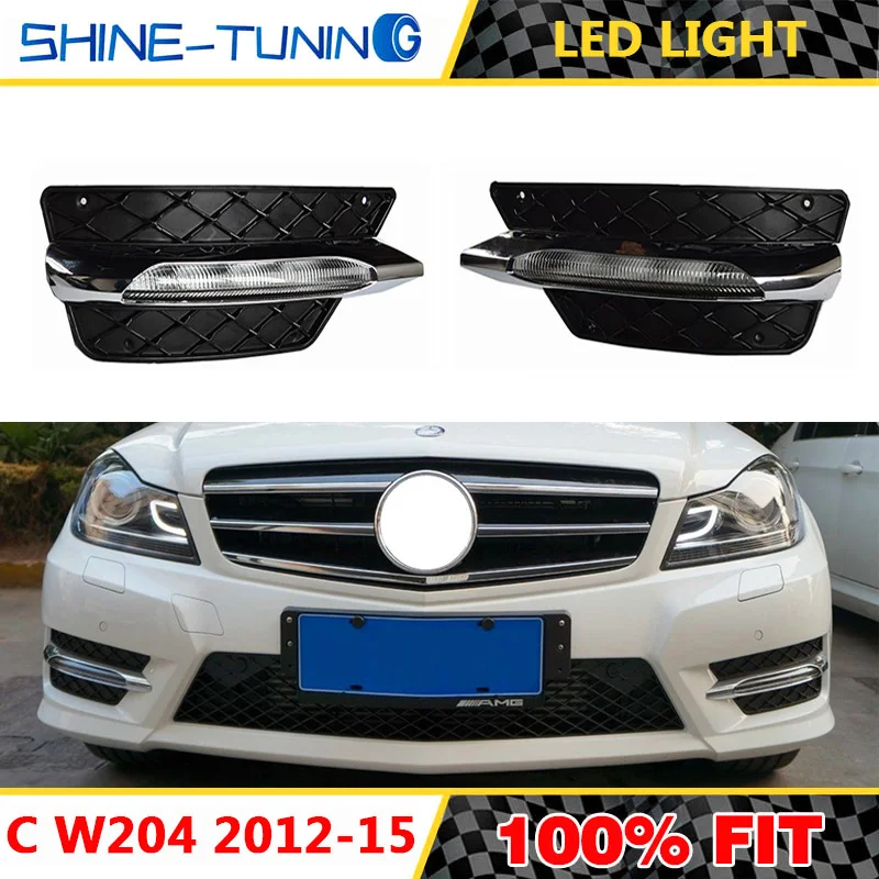 Подходит для светодиодных крышек класса C W204 светодиодная лампа класс coupe C180 C200 C230