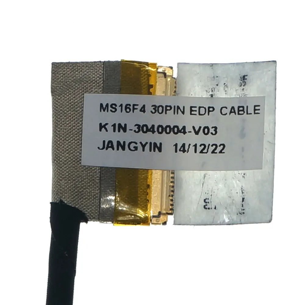 Гибкий провод для видеоэкрана MSI MS 16F4 GT60 30-контактный светодиодный ЖК-дисплей