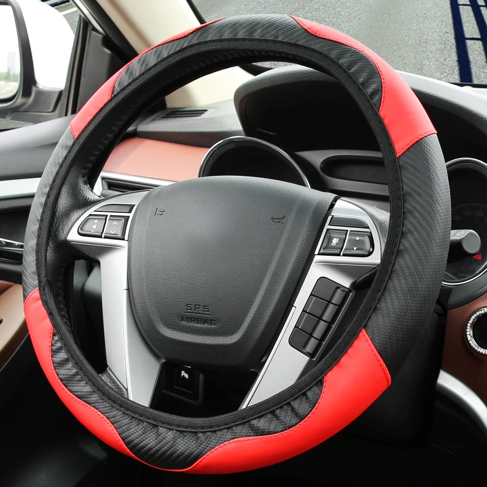 Чехол рулевого колеса автомобиля противоскользящие для renault clio skoda kodiaq nissan juke kia