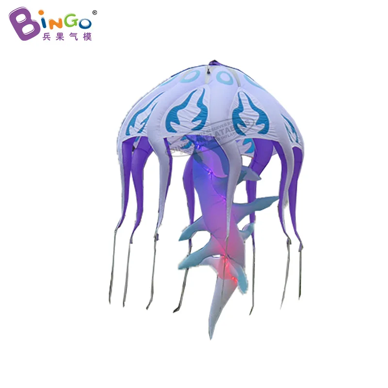 Индивидуальные 2 м высотой подвесной светодиодный Освещение Надувной Шар Медузы