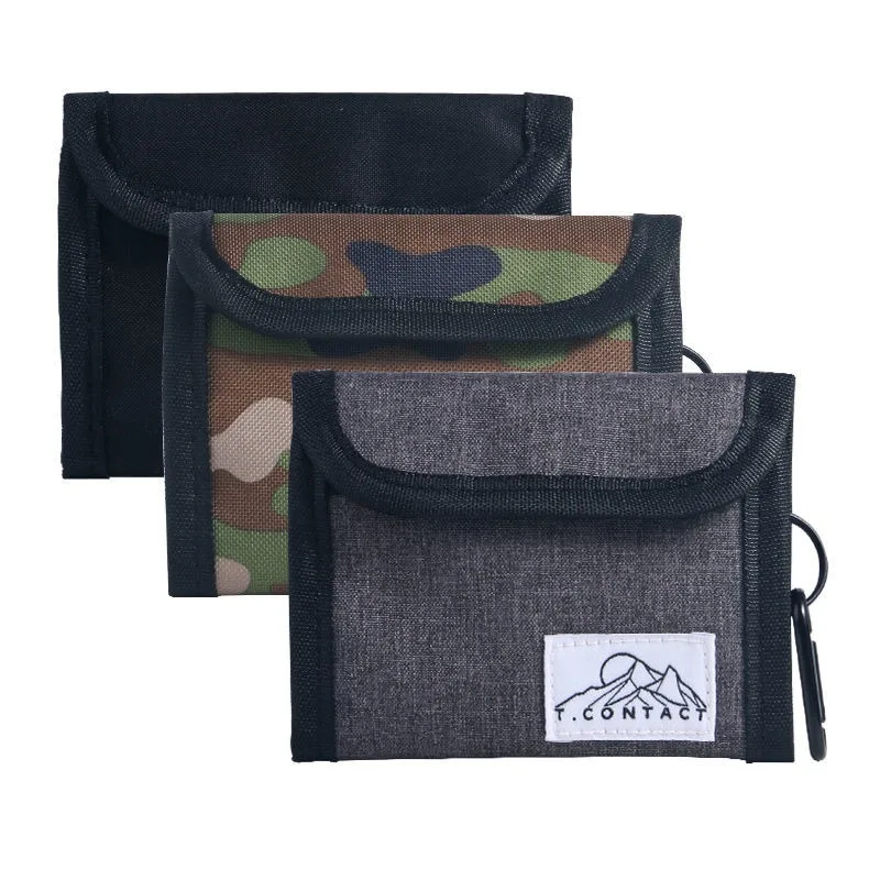 

Luxury Brand Canvas Women Short Wallet Coin Purses Fashion Design Women Clutch Purse Female Money Credit Card