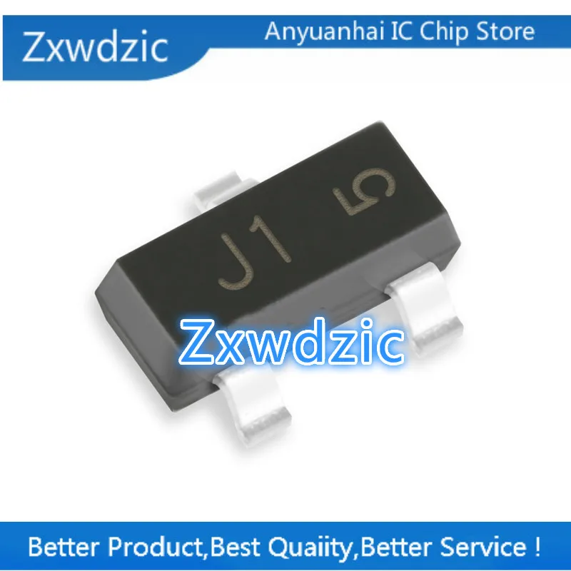 100 шт. BSS138LT1G SOT23 BSS138 сот СОТ-23 МОП-транзистор SMD J1 новый и оригинальный IC бесплатная