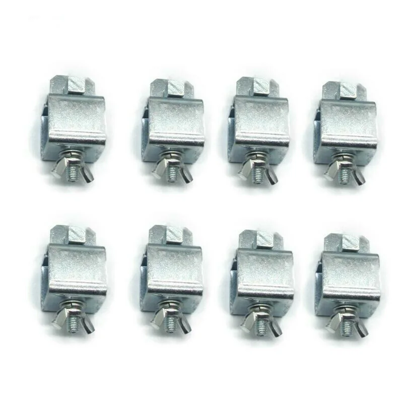 8 шт. серебристые зажимы для стыковой сварки локатор листового металла