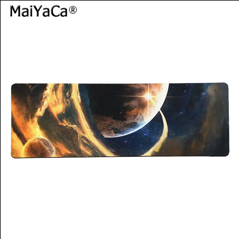 Maiya высокое качество метеоритная комета планета красивый коврик для мышки в