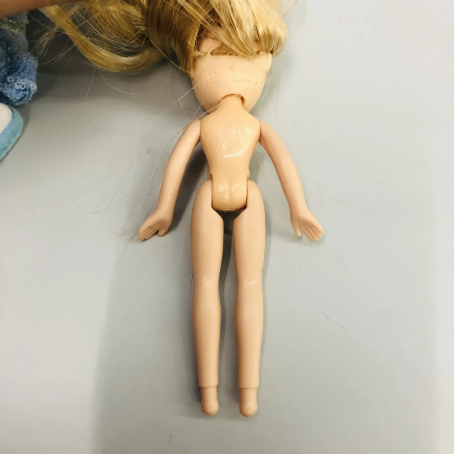 12 см оригинальная модная фигурка, оригинальная милая маленькая Пижама BratzDoll, красивая одежда для девочек, светлые волосы, лучший подарок для ребенка