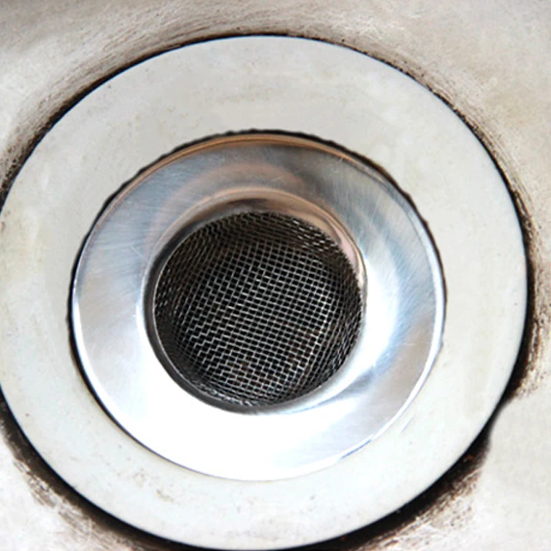 Stainless Steel Bathroom Shower Drain Hair Catcher Bathtub Accessories Kitchen Sink Filter | Дом и сад