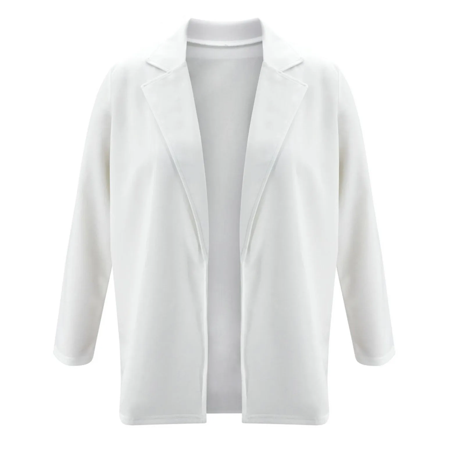 

Women's Deep V-neck Mesh Spliced Sexy Women Blazer Pure Color Long Sleeve Spring Set Women Black Casual Women Casual Suit Jacket