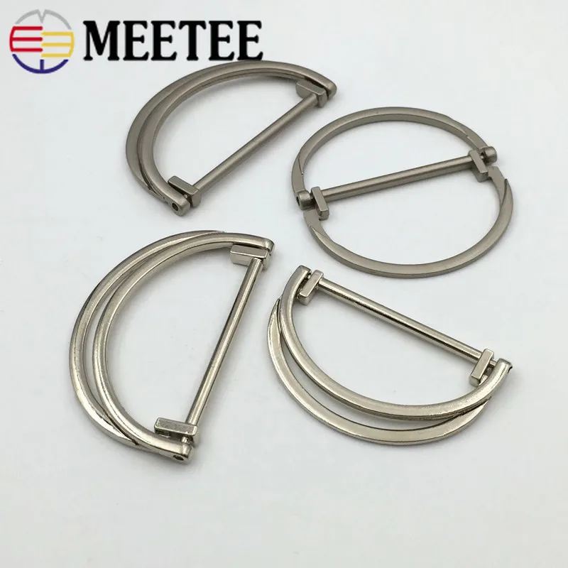 Двойное d кольцо с металлическими застежками 5 шт. ветровка поясом декоративные