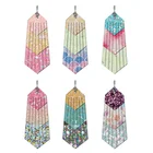 Новая серьга деревянный под давлением Скрапбукинг C2991 Трафаретный вырубной штамп несколько размеров совместим с большинством вырубных станков