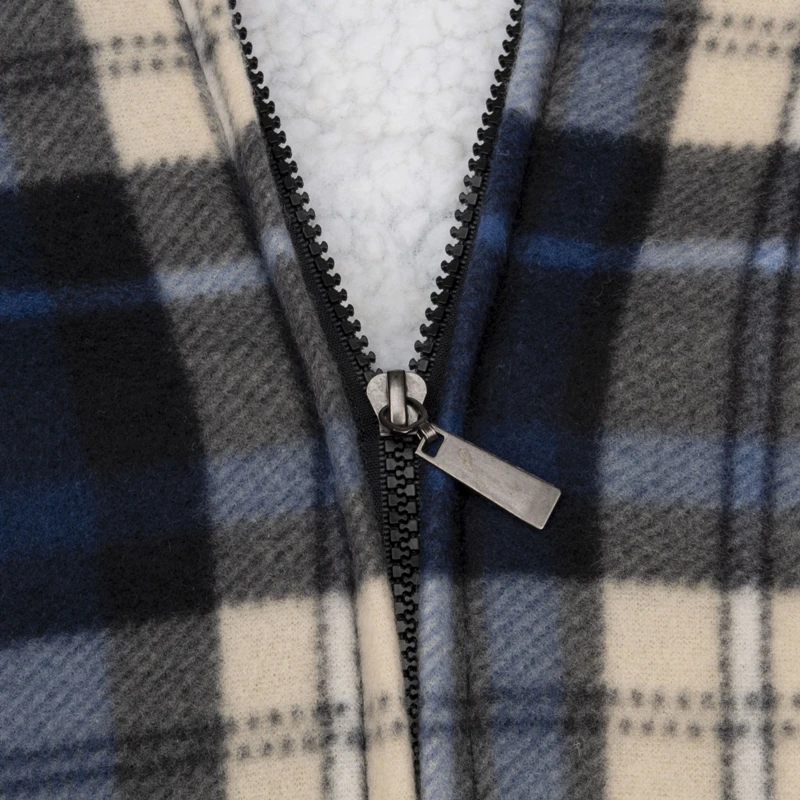 Толстая фланелевая Стильная мужская клетчатая рубашка Повседневная зимняя