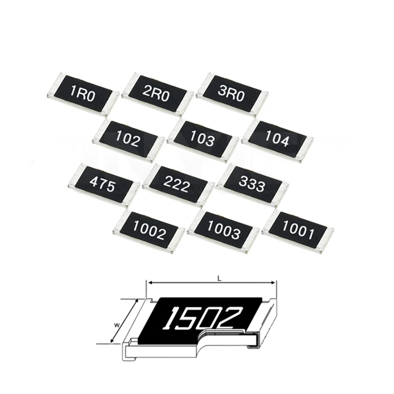 100 шт. 0805 1/8 Вт SMD резистор 1% 0.01R 0.1R 0.15R 0.22R 0.27R 0.33R 0.39R 0.4R R010 R100 R150 R220 R270 R330 Ом|Резисторы|
