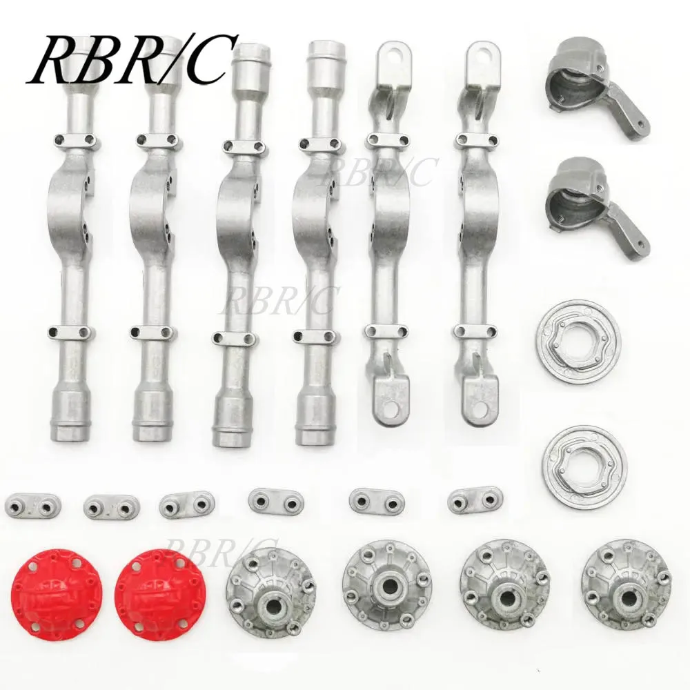 

RBR/C WPL 1/16 B16 B36 Climbing Off-Road Drift RC Remote Control Car Models Original 6X6 Metal Bridge Axle Shell DIY Parts R157