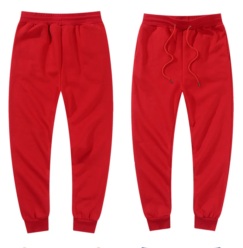 

Men's autumn and winter Hoodie + trousers 2-piece men's hooded jogging suit men's fashion slim Pullover can be customized