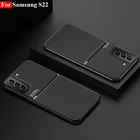 Ультратонкий чехол для Samsung S22, Магнитный чехол для телефона, чехол для Samsung Galaxy S22 Plus, силиконовый чехол-накладка для Samsung S 22, чехол