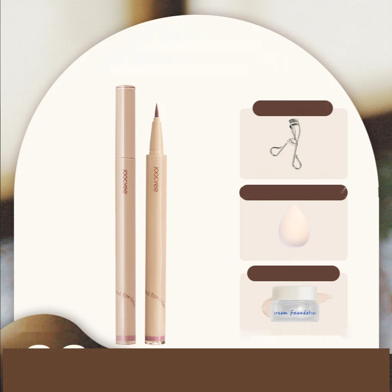 

Жидкая подводка для глаз GY, водостойкая, не размазывается, долговечная ультратонкая Женская гуашь с низкой насыщенностью