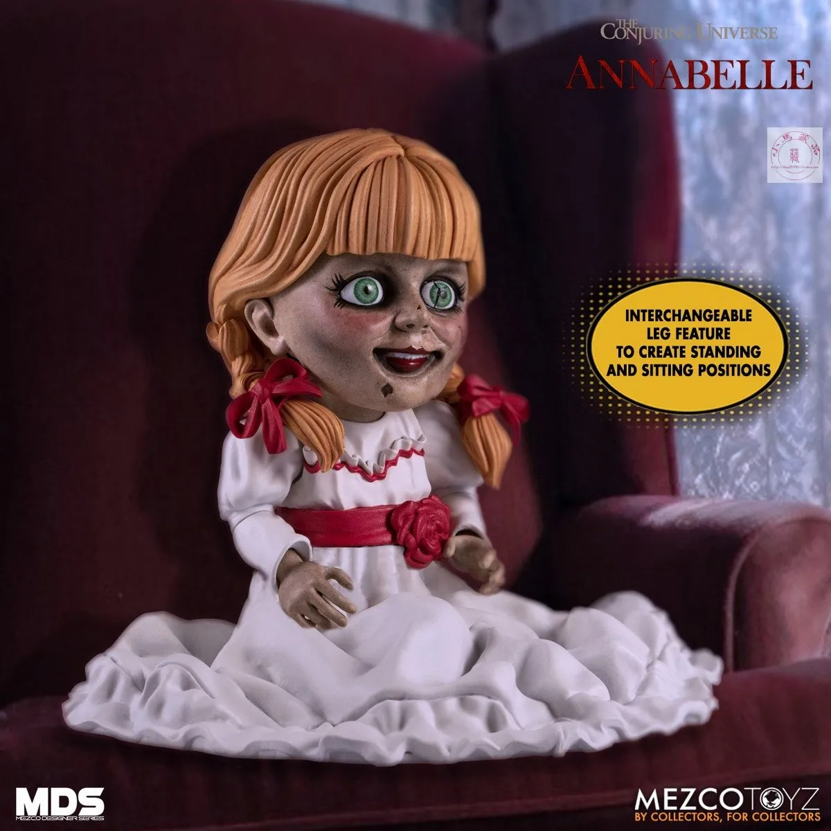 6 дюймов оригинал Mezco живых мертвецов Annabelle рисунок поставляется дома фигурку ПВХ