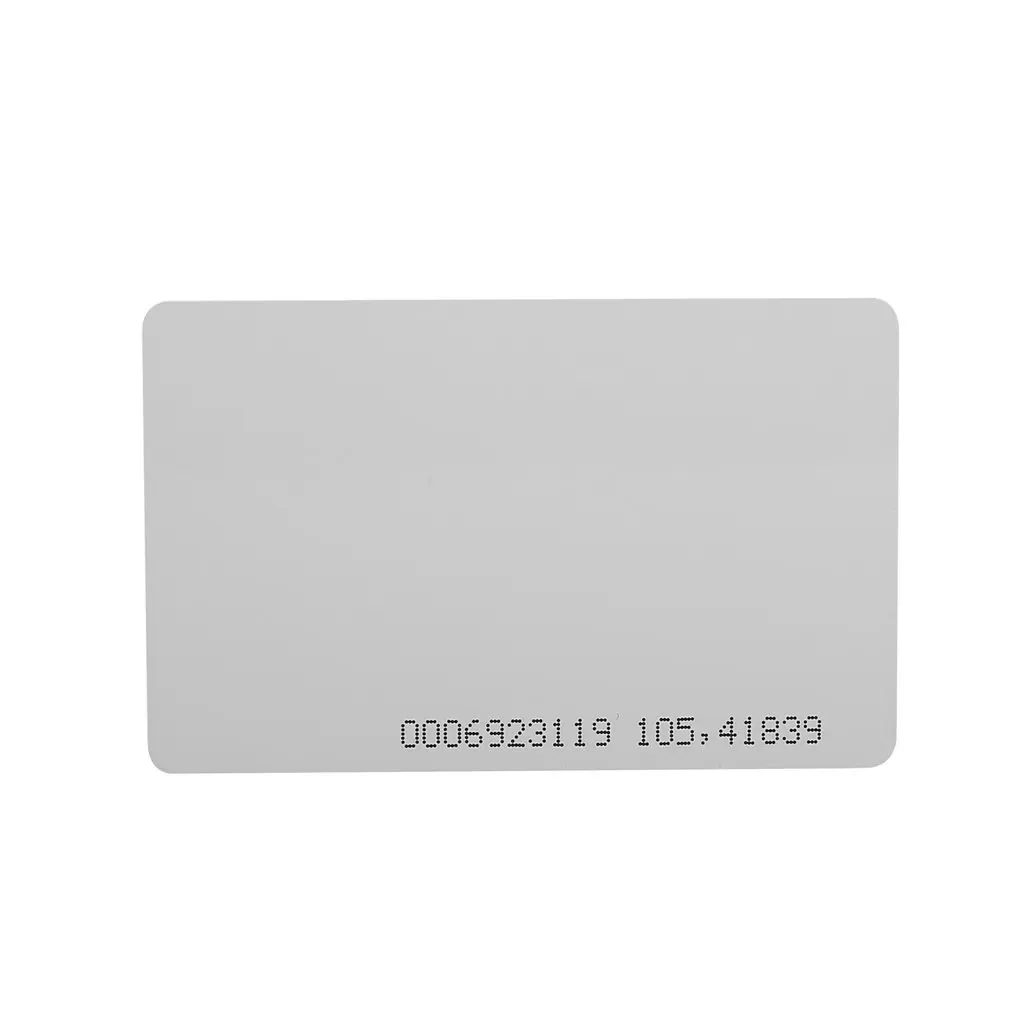 Высокое качество 10 шт 125 кГц EM4100/TK4100 RFID идентификационная смарт-карта 0 85 мм тонкие
