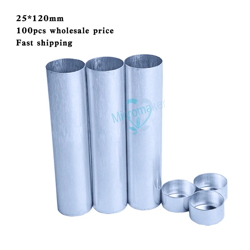 100 шт. оптовая продажа стоматологический алюминиевый картридж диаметром 22 мм с