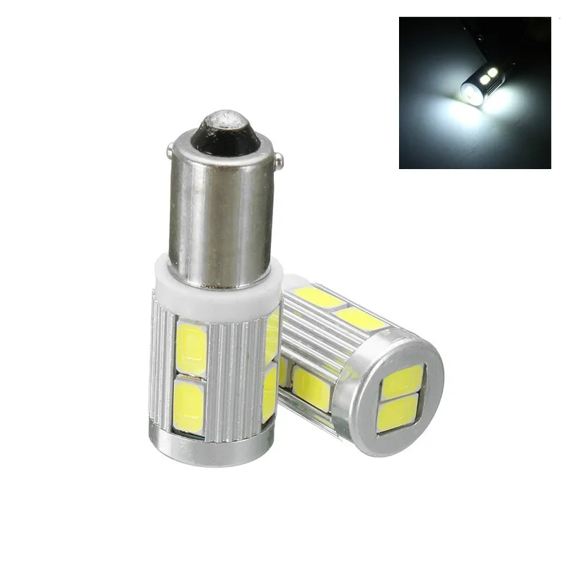 2 шт. BAX9S H6W 10SMD автомобильный светильник с поворотным сигналом Светодиодный