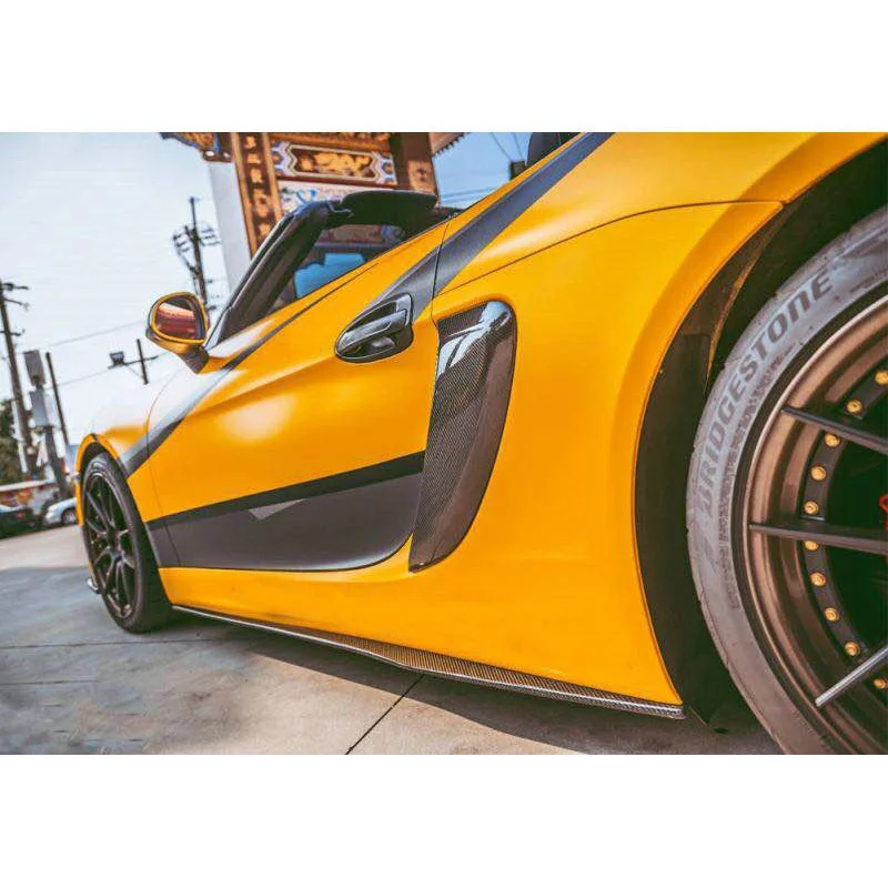 

Применимо к 718 модифицированному карбону 718 Юбки Porsche Boxstercayman
