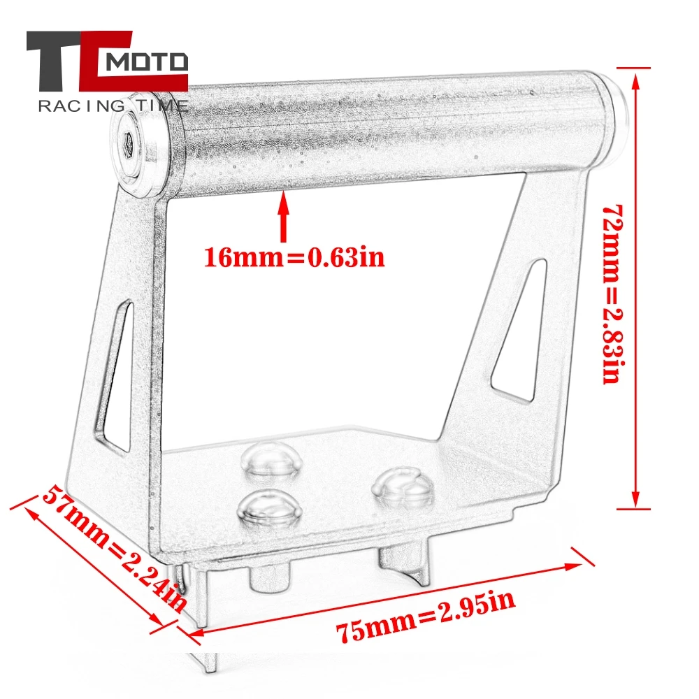 motorcycle accessories mobile phone gps plate bracket supporter holder bar 16 mm for ktm 390 790 adventure r adv 2019 2020 2021 free global shipping