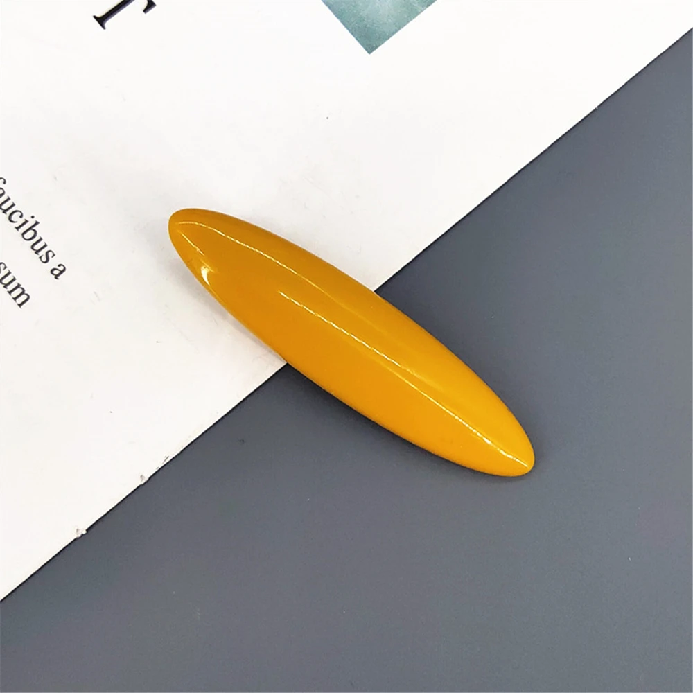 Новые яркие цвета Акриловые зажимы для волос геометрические каплевидные шпильки