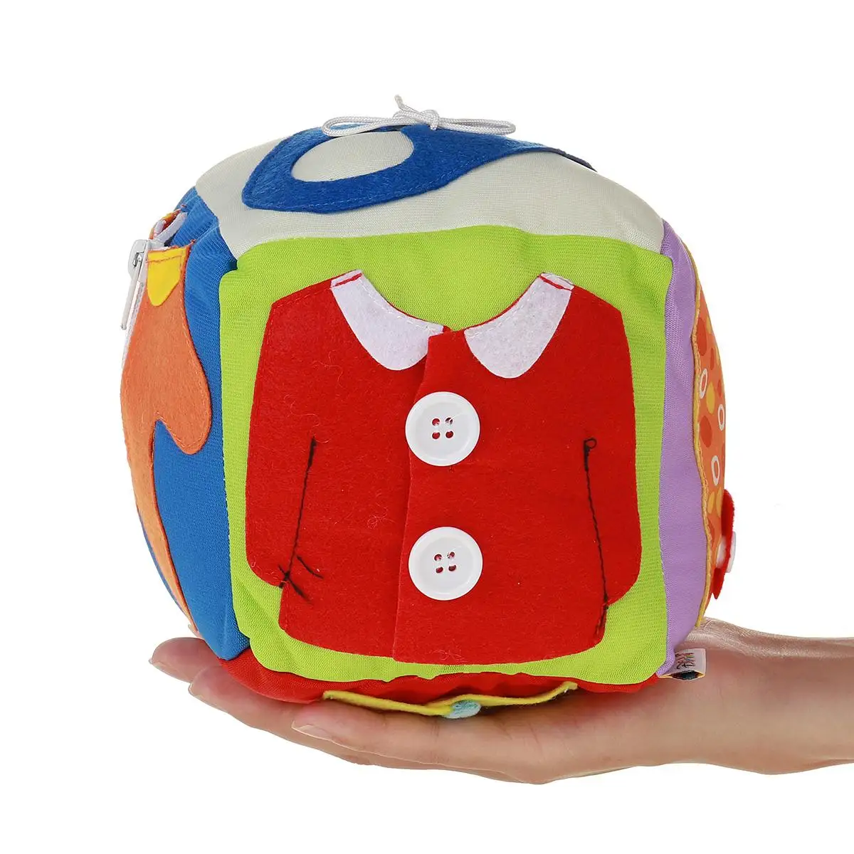 

Puzzle Children Shoulder Bag Dressing Learn Plaything Early Learning Education Toys Cloth Toys Education Baby Kindergarten
