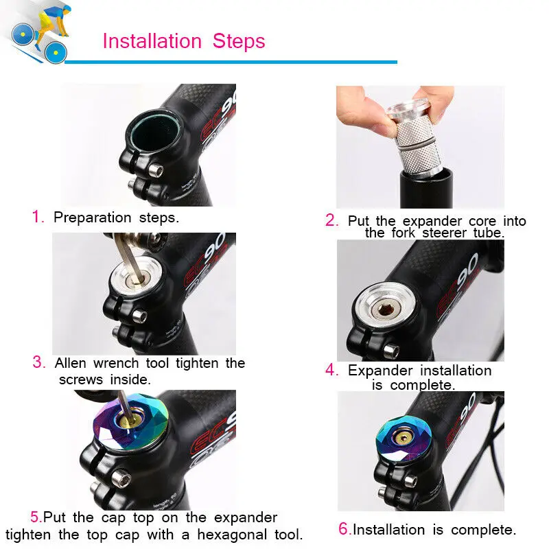 28 6 мм Насадка-расширитель для гарнитуры алюминиевая Велосипедная вилка 1 1/8