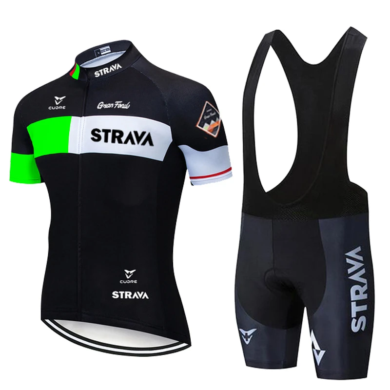 2021 STRAVA велосипедная форма летний комплект из Джерси для велоспорта шоссейного