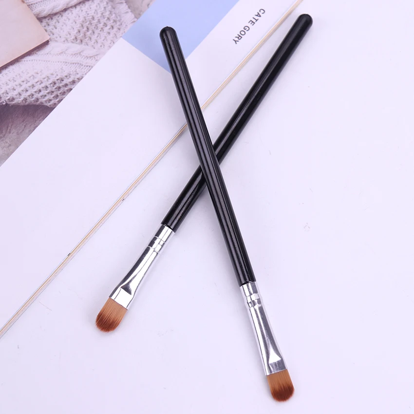 1 шт. аппликатор для губ тени век принадлежности кисть теней инструмент макияжа