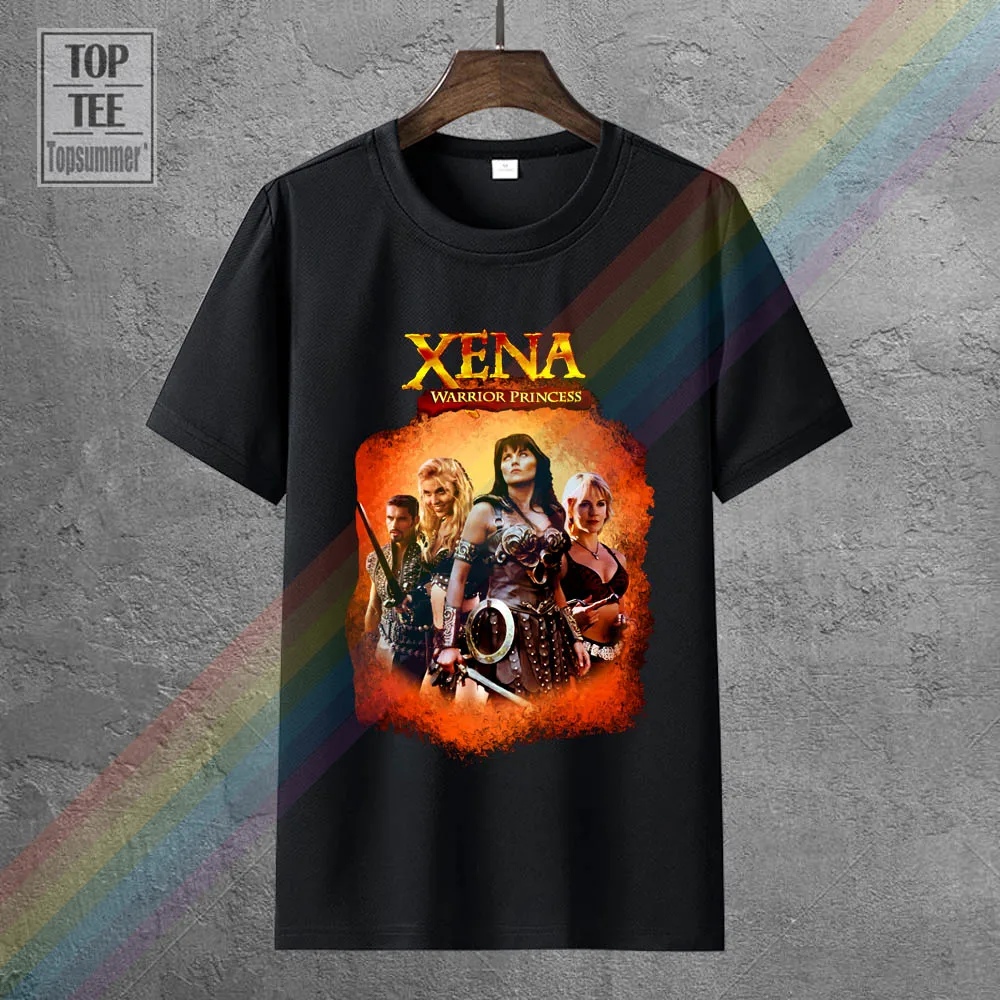 

Xena Movie Mens T-Shirts Fitness Clothing Tshirt Homme 2019 Tshirts 100% Cotton T-Shirt For Men