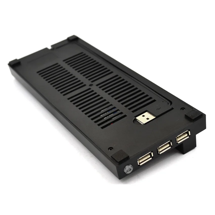 Вертикальная подставка с двойным охлаждающим вентилятором для Xbox one S/Slim хаб 3 USB