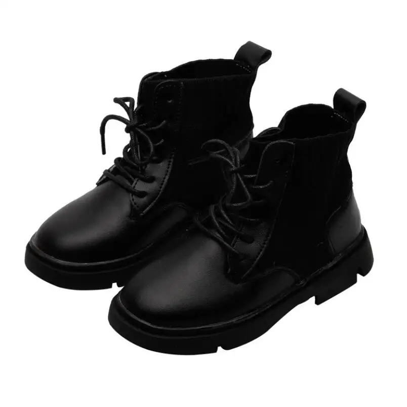 Осенне-зимние детские кроссовки Детские Ботинки Martin Детская обувь Зимние