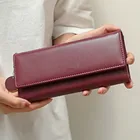 Новый брендовый женский кошелек, Длинный кошелек, клатч, вместительные женские кошельки, женская сумка для телефона, женские кошельки