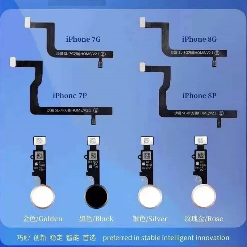 

Shalou SL S1 For iPhone 7G 7P Return Flex Cable Home Button Repair Fingerprint Menu Function Fix Original 3D Touch