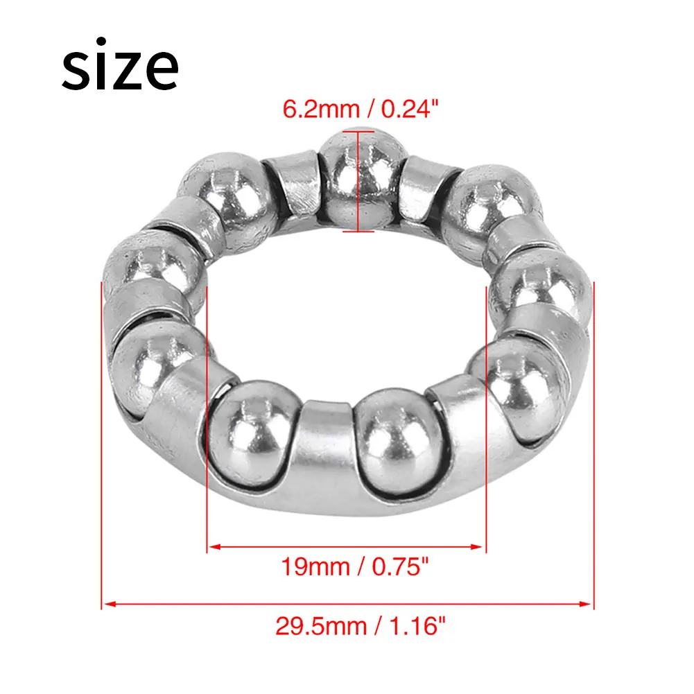 

4PCS Crank Bearings Wheel Bike Ball Bearings Bracket Ball Cage Bearings Engine Parts For Dirt Pit Bike Wheel Rims Pocket Bike