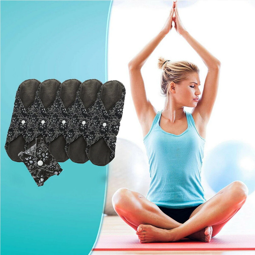 6 шт. моющийся санитарный коврик для подгузников анти Тканевый вкладыш трусиков